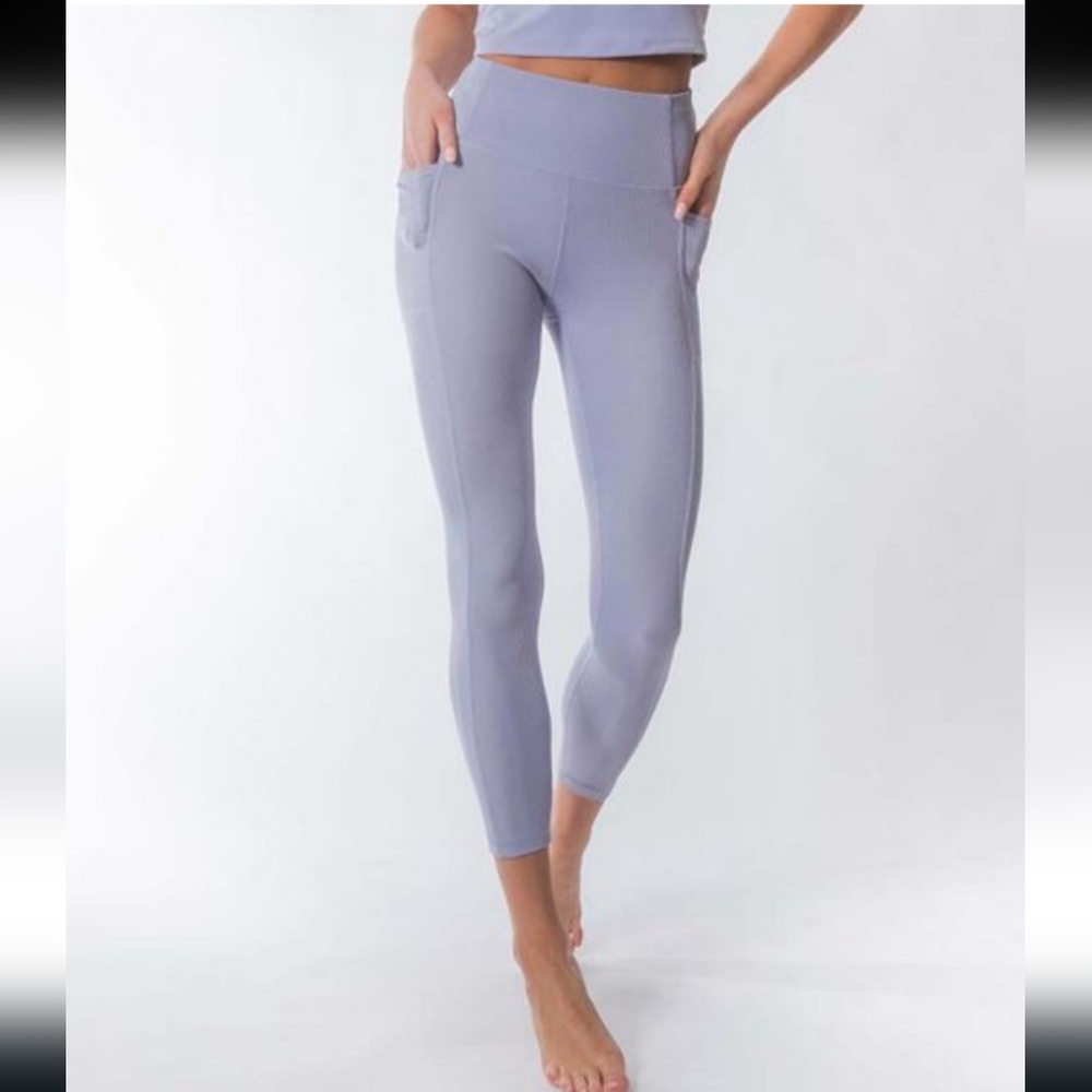 Gottex Lavender Ankle Leggings Sz S